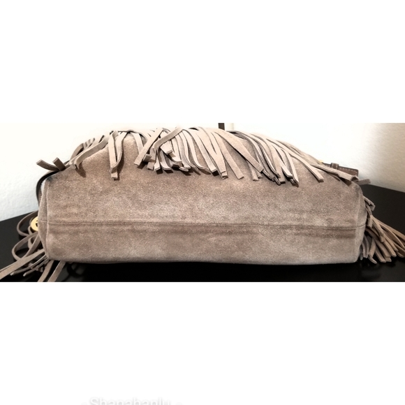 Michael Kors Billy Suede Fringe Shoulder bag - Picture 6 of 11